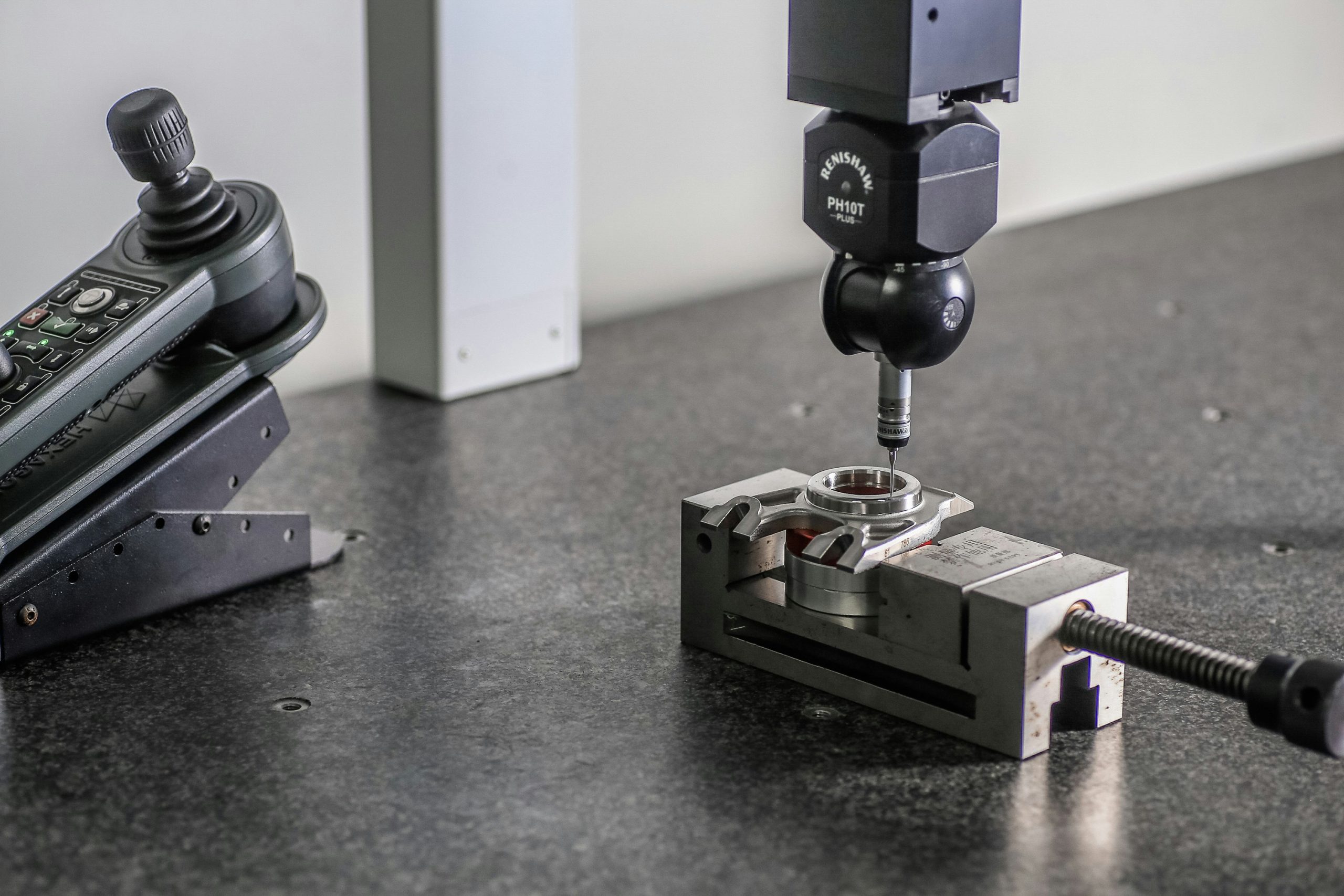 Precision component inspection using coordinate measuring equipment