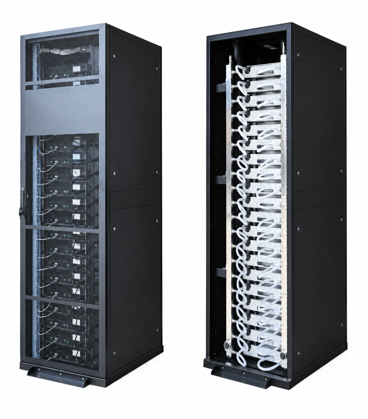 Liquid cooling racks and data center hardware